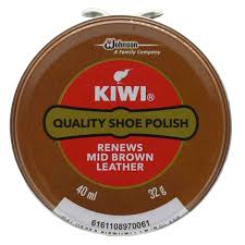 Kiwi Shoe Polish Mid Brown 40ml